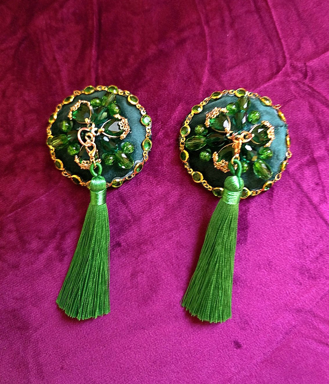 Tasselit Emerald Green